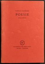 Poesie - C. Sbarbaro - All'insegna del Pesce d'Oro - 1971