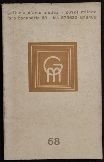 Augusto Murer - Galleria d'Arte Medea - 1974 - Augusto Murri - copertina