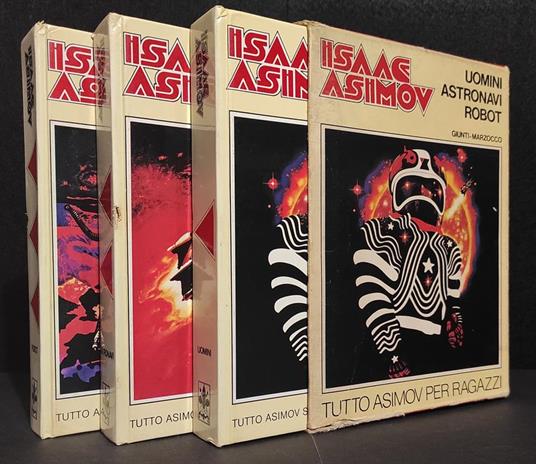 Tutto Asimov Space Ranger - Uomini Astronavi Robot - Ed. Giunti - 1978 - Isaac Asimov - copertina