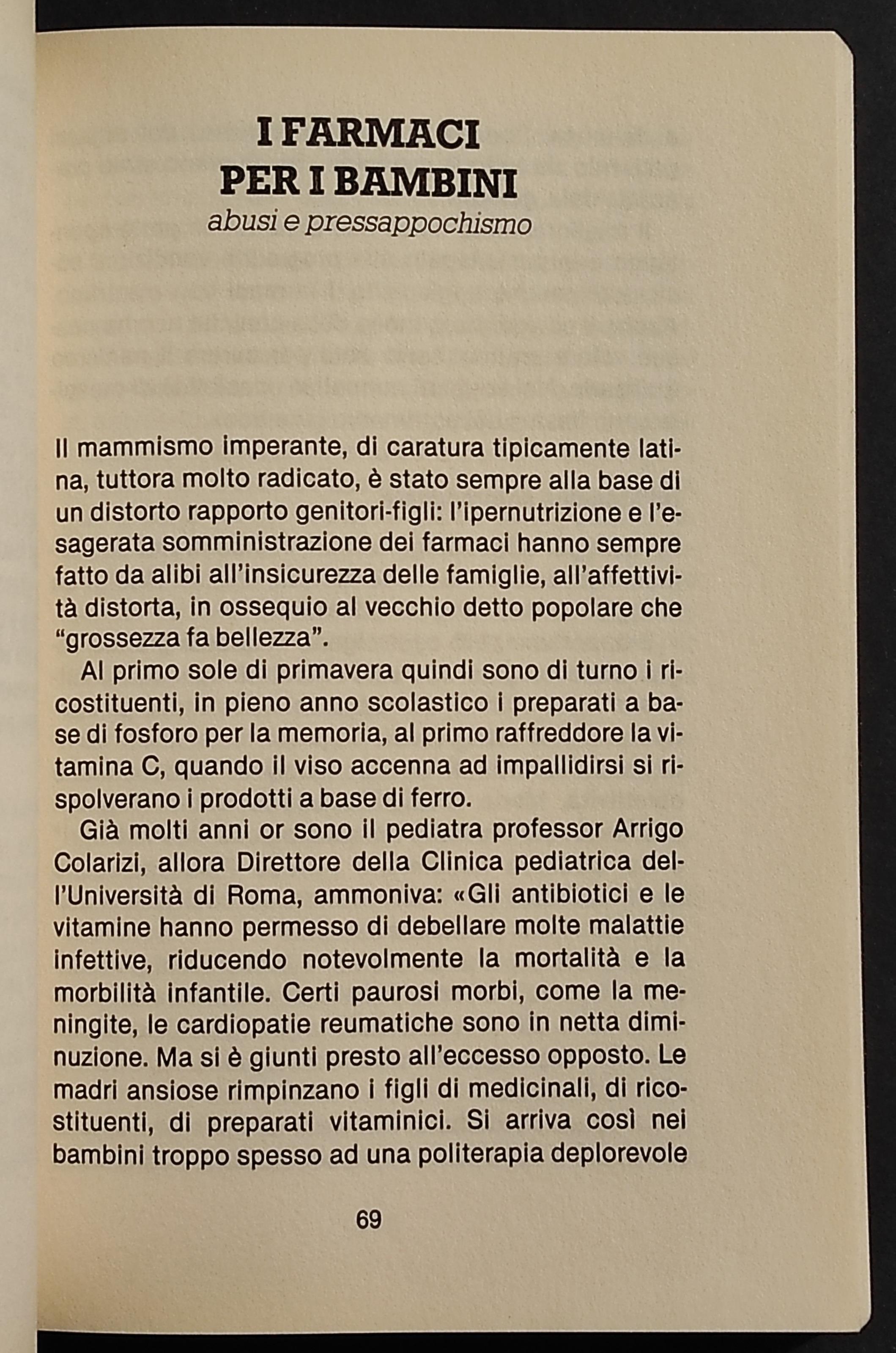 L' Armadietto Farmaceutico - R. Colarizi - Ed. Mondadori - 1982