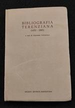 Bibliografia Terenziana - G. Capaiuolo - Ed. Napoletana - 1984 - Dedica Curatore