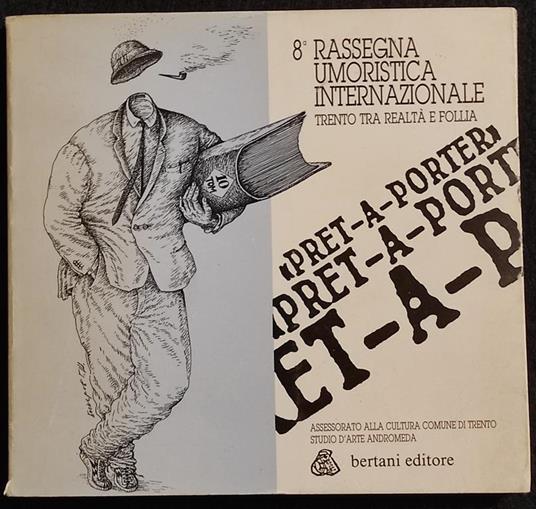 8^ Rassegna Umoristica Internazionale - Trento tra Realtà e Follia - 1987 - copertina