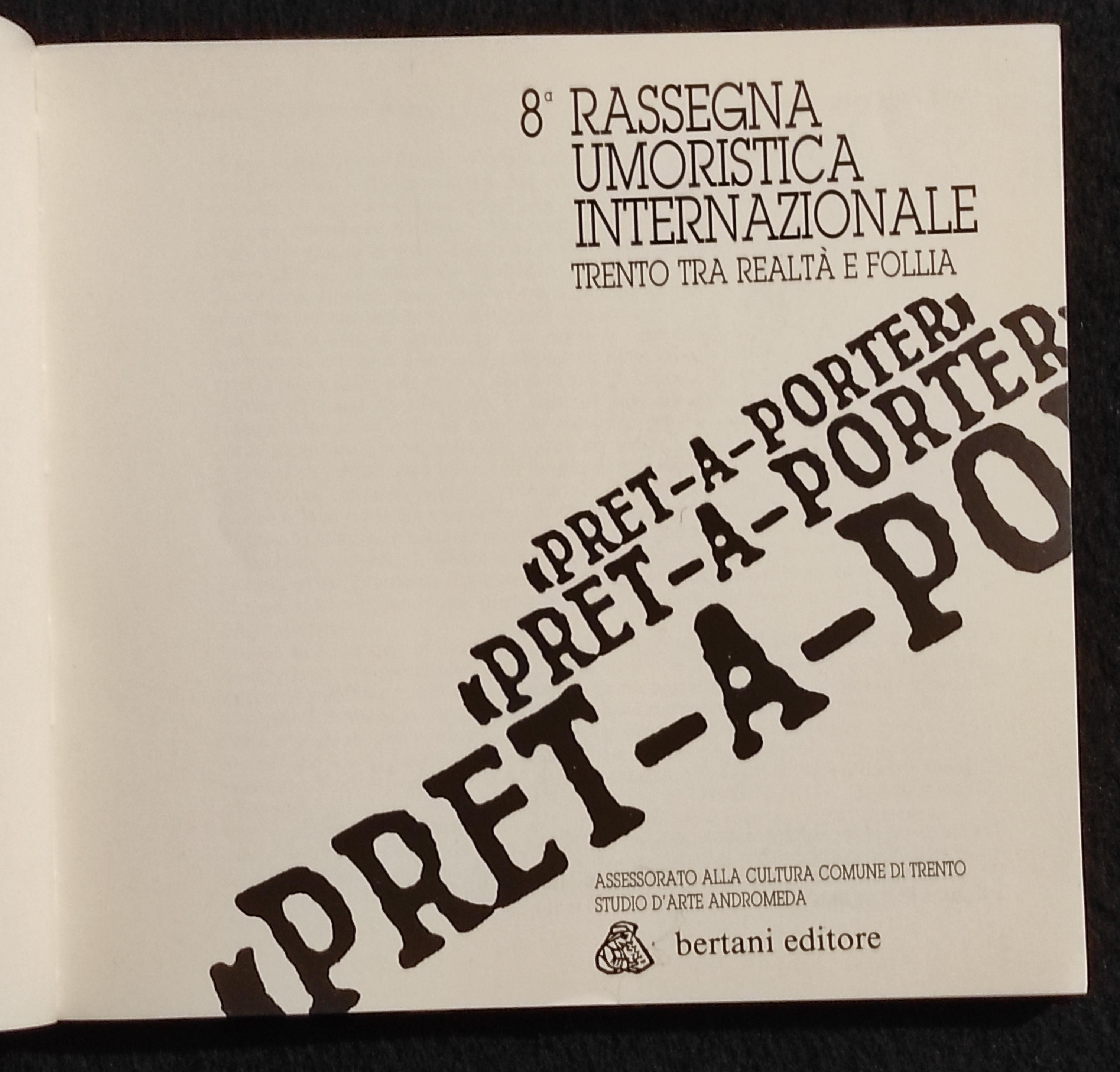 8^ Rassegna Umoristica Internazionale - Trento tra Realtà e Follia - 1987
