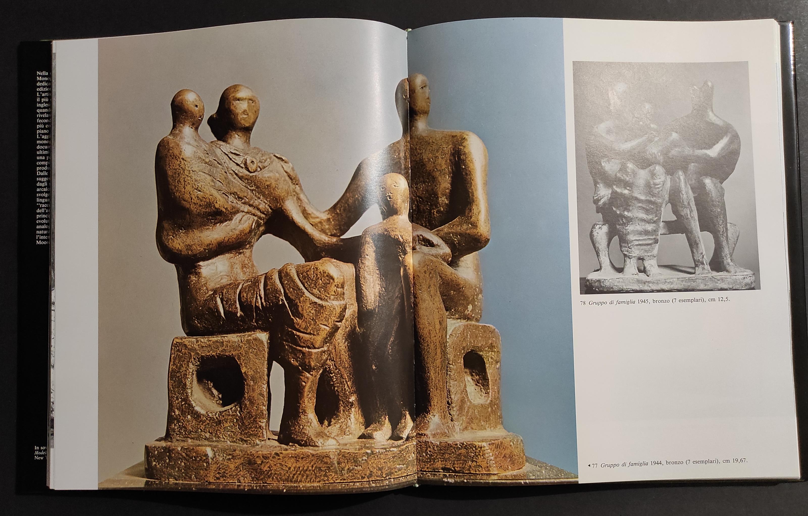 Le Grandi Monografie Scultori d'Oggi - Moore - G.C. Argan - Ed. Fabbri - 1987