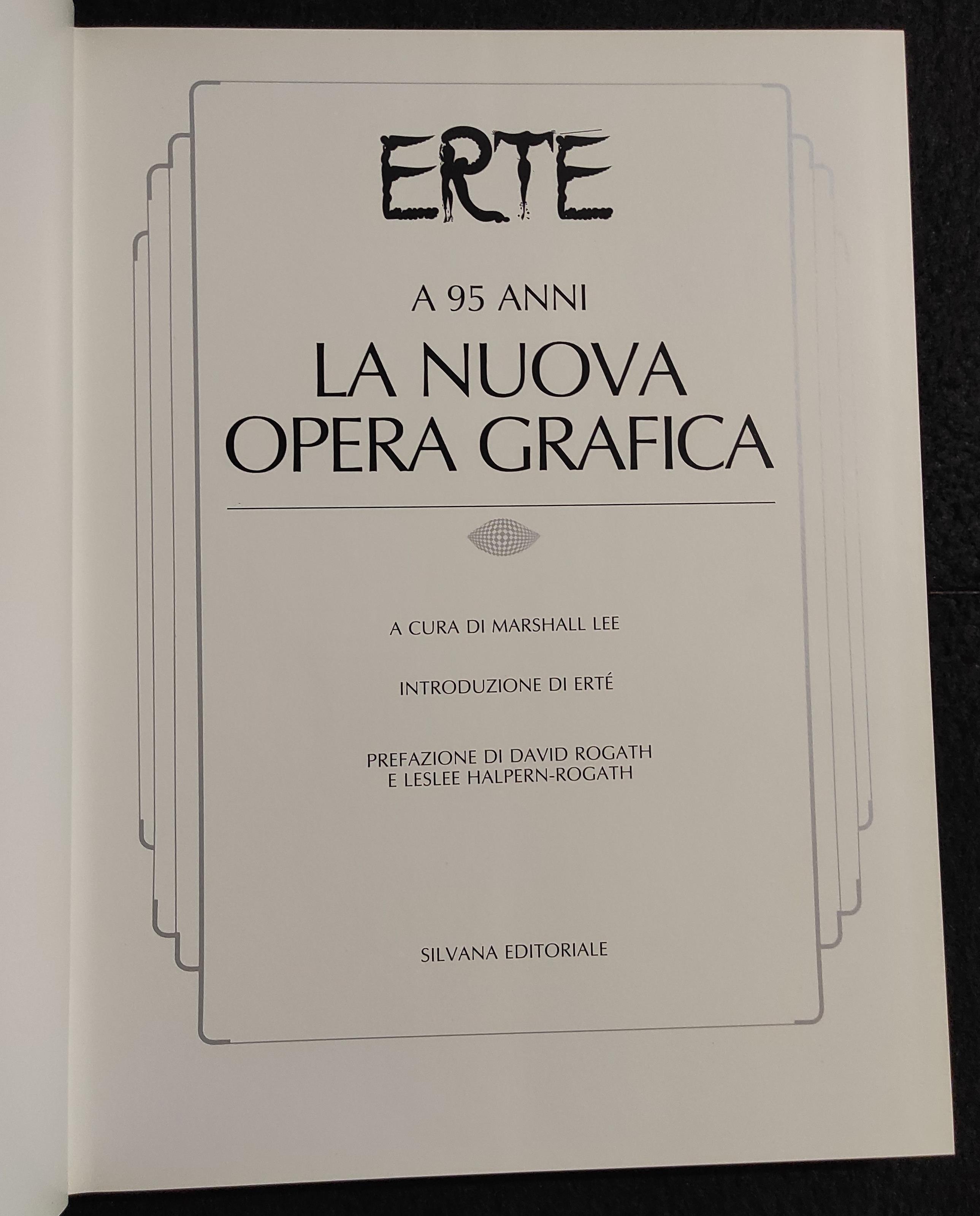 Erté a 95 Anni - La Nuova Opera Grafica - Ed. Silvana - 1987