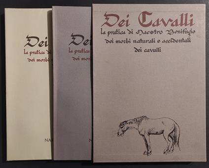 Dei Cavalli - Pratica Maestro Bonifacio Morbi Cavalli - Ed. Nardini - 1988 - copertina