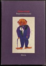 Improvvisazioni - P. Conti - Ed. Electa - 1990