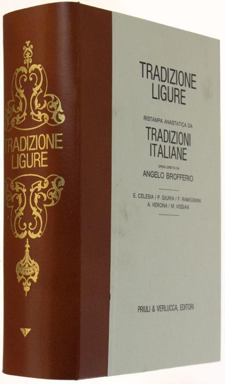 Tradizione Ligure - Angelo Brofferio - copertina