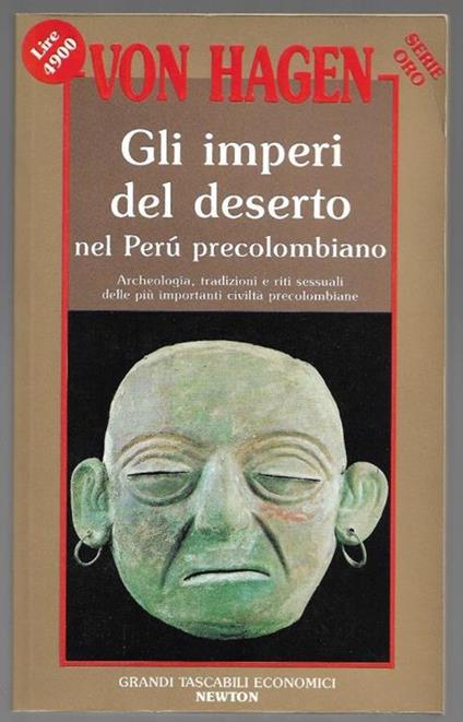 Gli imperi del deserto nel Perù precolombiano - Victor von Hagen - copertina
