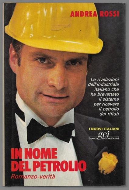 In nome del petrolio - Andrea Rossi - copertina