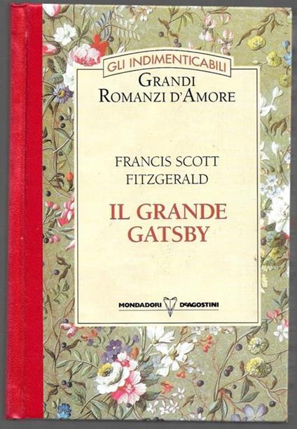 Il grande Gatsby - Francis Scott Fitzgerald - copertina