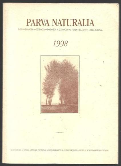 Parva Naturalia 1998 - Carlo Francou - copertina
