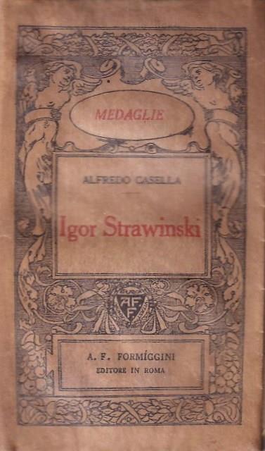 Igor Strawinski - Alfredo Casella - copertina