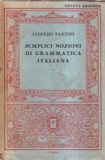 Semplici Nozioni di Grammatica Italiana con Esercizi ed Esempi
