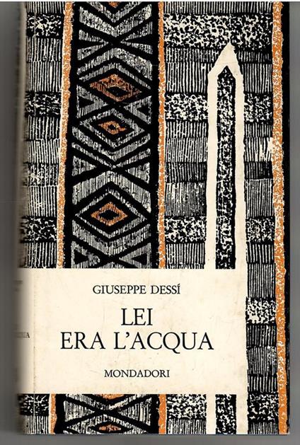 Lei Era Acqua - Giuseppe Dessì - copertina