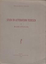 Studi di letteratura tedesca e marginalia