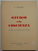 Studio Sulla Coscienza. Contributo Allo Studio Della Psicologia