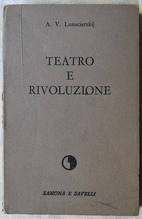 Teatro E Rivoluzione - copertina