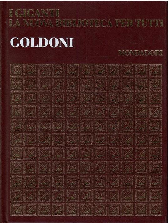 I Giganti La Nuova Biblioteca Per Tutti N. 12 - Goldoni - Enzo Orlandi - copertina