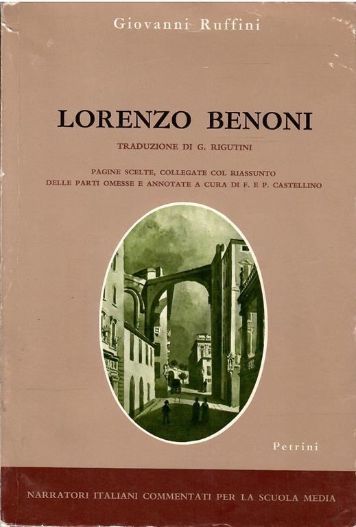 Lorenzo Benoni - Giovanni Ruffini - copertina