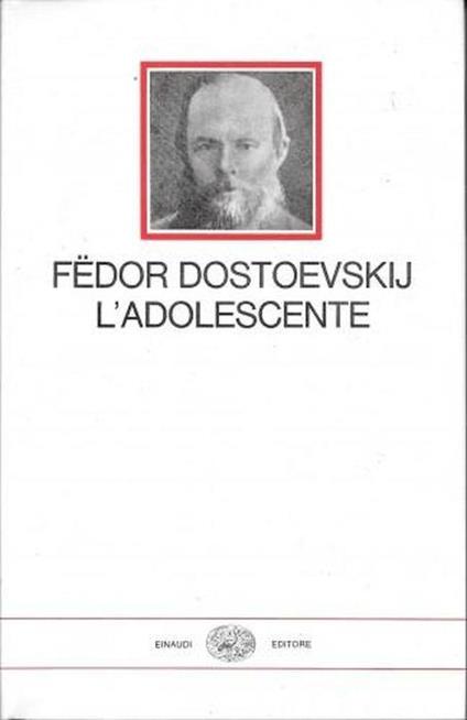 L' adolescente - Fëdor Dostoevskij - copertina