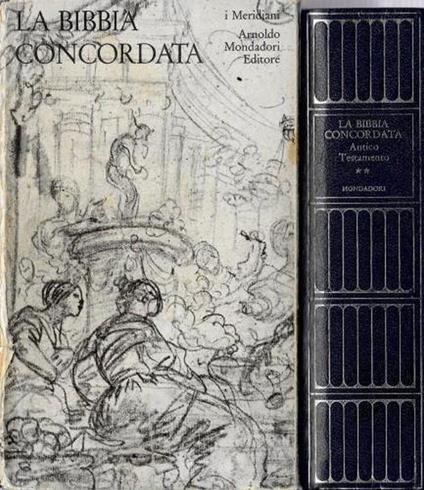 La Bibbia concordata, tradotta dai testi originali con introduzioni e note, in 2 voll - copertina