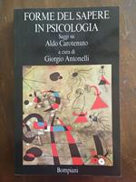 Forme del sapere in psicologia. Scritti offerti ad Aldo Carotenuto in occasione del suo 60° compleanno