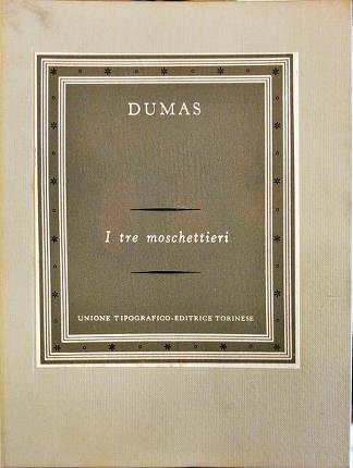 I tre moschettieri - Alexandre Dumas - copertina