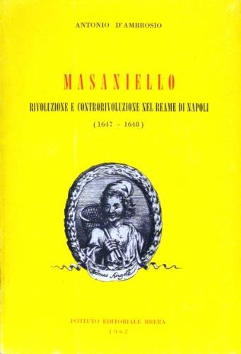 Masaniello - Antonio D'Ambrosio - copertina