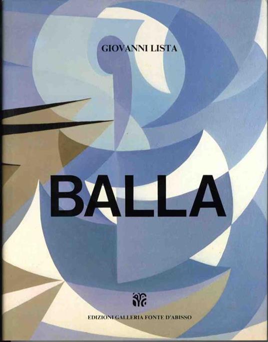 Balla - Giovanni Lista - copertina