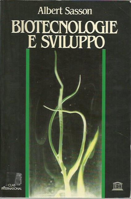 Biotecnologie e sviluppo - Albert Sasson - copertina