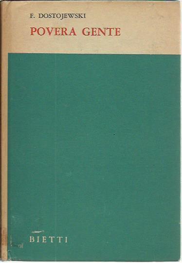 Povera gente - Fëdor Dostoevskij - copertina
