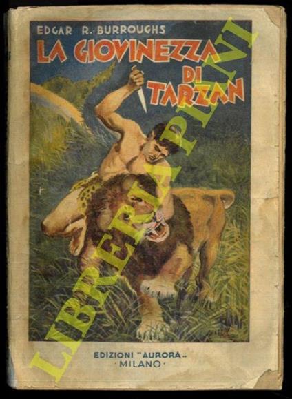 La giovinezza di Tarzan - Edgar Rice Burroughs - copertina