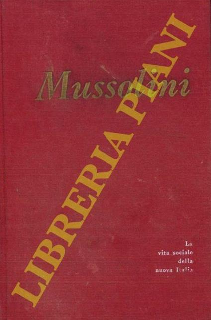 Benito Mussolini - Gaspare Giudice - copertina
