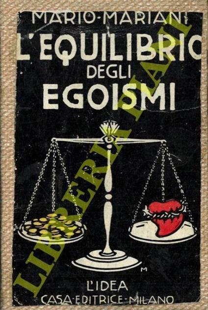 L’equilibrio degli egoismi - Mario Mariani - copertina