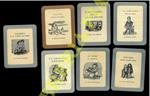 Schedine librarie con dis. longanesiani (