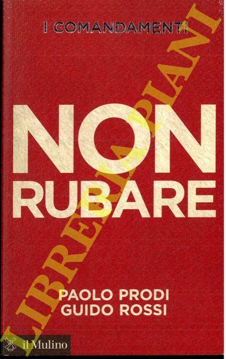 Non rubare - Paolo Prodi - copertina