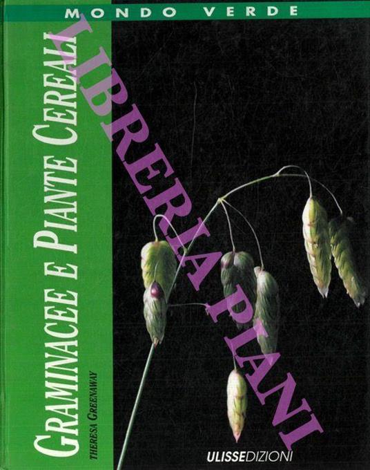Graminacee e piante cereali - Theresa Greenaway - copertina