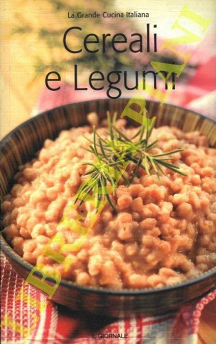 Cereali e legumi. Vol. 32 - copertina