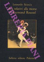 Atti relativi alla morte di Raymond Roussel