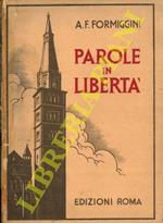 Parole in libertà
