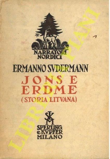 Jonse Erdme (storia lituana) - copertina
