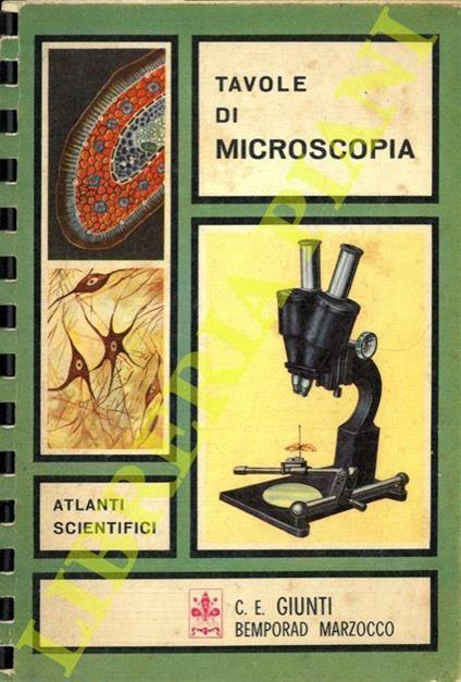 Tavole di microscopia - copertina
