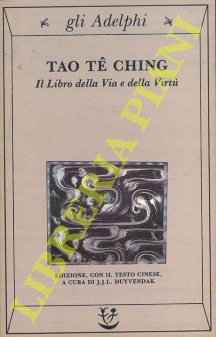 Il libro della Via e della Virtù - Tao Tê-Ching - copertina
