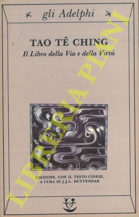 Il libro della Via e della Virtù - Tao Tê-Ching - copertina