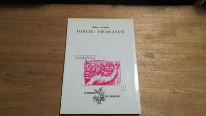 Margini ercolanesi - Mario Capasso - copertina