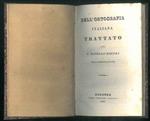 Dell'ortografia italiana. Trattato