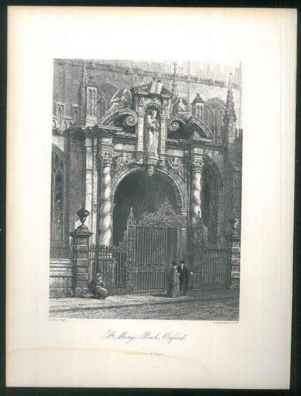 St. Mary's Porch, Oxford - copertina