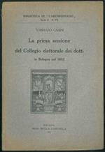 La prima sessione del Collegio elettorale dei dotti in Bologna nel 1802