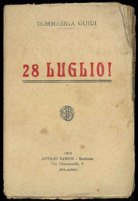 28 Luglio! - Tommasina Guidi - copertina